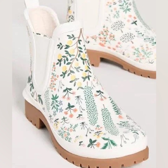 Keds Shoes - Keds x Rifle Paper Co. Rowan Chelsea rain boot floral print 9